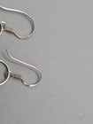 Vintage Long Silver Chain Earrings     Dangling Earrings Made Of 925 Silver