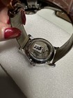 Akribos Xxiv Mens Retrograde Automatic Watch 42 6mm Brown Dial Silver Case Leath