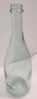 Vintage Aqua Blue green Wine Bottle Heavy Glass Beautiful Condition Decoration 