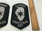 Illinois State Police Srt Shoulder Size Collectable Patch Set  New And Full Size