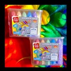 2 Boxes Of 20ct 40 Piece  Play Day 4    Sidewalk Chalk In Plastic Tubs non-rolling