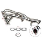 Fit Bmw M54 E46 E39 Z4 2 5l 2 8l 3 0l L6 2001-2006 Exhaust Polished Headers