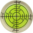 6 Pcs Bubble Spirit Level  32x7mm Circular Level Bubble For Rv  Travel Trailer 