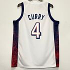 Stephen Curry  4 Basketball Jersey  White  New