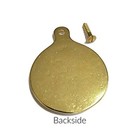 Brass Bed Bolt Cover Polished Brass - Solid Brass 1 5 8  