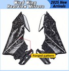 Wind Wing Forged Carbon Fiber Look Rearview Mirror For Honda 2006 2007 Cbr1000rr