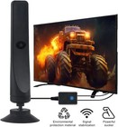 4k Rewave Antena  Tv Antenna  Suction Cup Tv Antenna Plug Play 3m Cable 2024 Lot