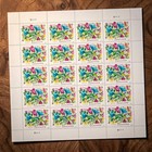 100 Usps 2024 Celebration Blooms Forever 5 Sheets First Class Stamps