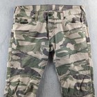 True Religion Jeans Mens 40 Green Camo Moto Biker Ribbed Knees Y2k Style