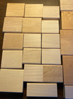 29 Blank Wood Stampin Up Blocks For Rubber Stamps  Crafts  Mixed Sizes