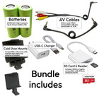 Immersionrc Powerplay Accessories Bundle W  Battery  Sd Card  Av Cables  Mounts