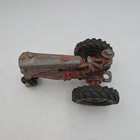 Vintage Mm Toys  Minneapolis Moline Tractor With Driver  Cast Metal Red