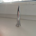 Vintage Metal Model Of A Space Rocket Souvenir Soviet Cosmos Gagarin