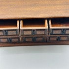 Mele Vintage Wooden 7 Drawer Jewelry Box Dresser Case Japan