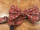 Vineyard Vine Boy Christmas Santa Whale Stocking Red Green Silk Bow Tie Ln