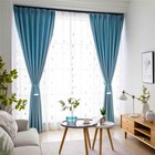 Curtain Tiebacks Rope  2pcs Blue Curtain Tie Back  Decorative Rope Tiebacks     