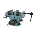 5 In  Cross Slide Drill Press Vise
