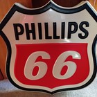 Phillips 66 Gasoline Plastic Sign