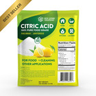 Eco Living Solutions 100  Citric Acid Powder Food Grade 12 Oz Cleaning Canning