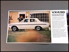 1967 Vauxhall Vx4 90 Vintage Car Sales Brochure Folder - Gm