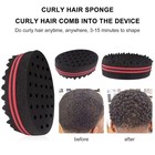 Hair Sponge Magic Barber Twist Curl Brush Sponge Dreads Locking Afro Coil Comb