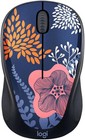 2 Pack - Logitech M317c Design Collection Wireless Mouse - Forest Floral