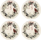Lenox 835219 Winter Greetings 6-piece Dinner Plate Set  10 75   Christmas Drink