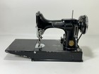 Vintage 1937 Singer Featherweight 221 Portable Electric Sewing Machine W  Case