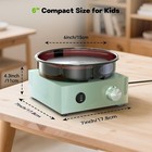 6  Two-way Turntable Rotation Clay Wheel 18pc Tools Mini Pottery Ceramic Diy Kit