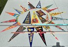 Vintage Travel Souvenir Pennant Lot Of 20 - Florida Kitsch Parrot Jungle 50s-70s