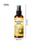 Bee Attract Spray Bee Swarm Lure Natural Pheromone Beekeeping Bait Spray 50ml