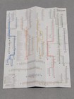 Vintage 1985 New York City Subway Train Map Mta Nyc Transit Vignelli Foldable