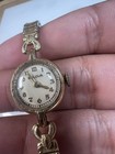 Vintage Ladies 10k Gold Filled Bulova Wrist Watch 
