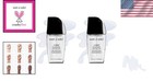 Salon-quality Clear Nail Polish Set - 2 Pack  Glossy Finish   No Toxins