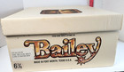 Vtg Bailey 20x Beaver 6 7 8 Cowboy Hat Stallion Silver Mist 4  Longhorn W box