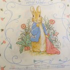 Vintage Beatrix Potter 123 Cloth Fabric Book  Peter Rabbit Cloth Book To Sew