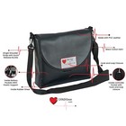 Lvad Hearmate 2   3 Black Travel  Messenger Medical Bag For Lvad Accessories Us