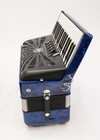 Hohner Bravo Iii 72 Chromatic Piano Key Accordion  pearl Dark Blue 