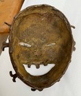 Antique Benin Bronze  Head Mask -nigeria