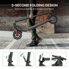 250w Portable Electric Kick Scooter 25 Mph Lightweight Megawheels S10