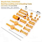 Bike Hub Bearing Installation Removal Tool New Mtb Road Kit Bicycle Repairs Tool