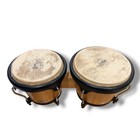 Cp Cosmic Percussion Tunable Bongos Natural Wood Hand Drum Set Lp