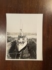 Vintage Uss Olympia C-6 Drydock Mare Island Navy Yard 1897 Navy Photo