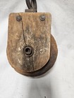 Antique Wooden Iron Ship Pulley