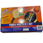 Wham-o Game Time  Paddle Ball 4 In 1 Set Summer Fun