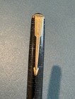 Antique Vtg Parker Candy Striped Twist Mechanical Pencil Black   Blue