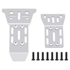 Chassis Armor Skid Plate - Stainless Steel Front For Arrma 1 14 Mojave Grom