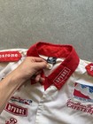 Vintage Indy 500 Checkered Firestone Racing Pit Crew Button-up Work Shirt Xxl