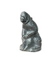 Vintage Inuit - Eskimo Soapstone Carving Sculpture From Canada