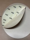 12  Silicon Carbide Psa  sticky Back  Paper Sanding Discs- 60 Grit   25 Pack  
